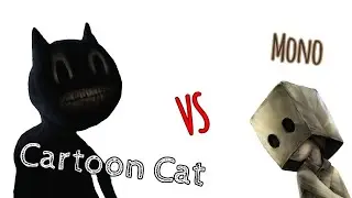 Mono vs Cartoon Cat |Friday Night Funkin|