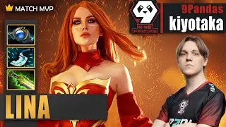 Lina Mid | 9Pandas.kiyotaka | 7.33D LINA IS SO BROKEN MACHINE GUN BUILD | 7.33d Gameplay Highlights