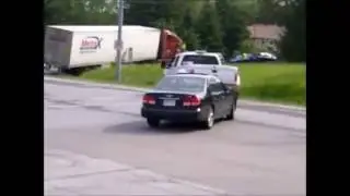 Brampton Trucker put Tuck into Ditch! Very Good Safety Safety Video! #TheTriggering