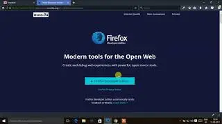 USE FIREFOX DEVELOPER EDITION FOR WEB DESIGNING