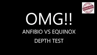 Equinox vs Anfibio depth test, metal detecting