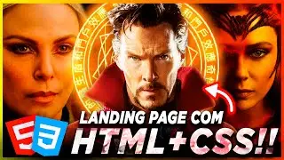 Crie do ZERO em 2HR!! - Landing Page Dr Estranho 2 Multiverso da Loucura - Projeto HTML e CSS
