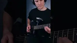 Как одно и то же соло звучит на электрогитаре и на акустике. Губин-Ночь #гитара #guitar #guitarsolo