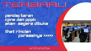 Kabar Terbaru!! Rekrutmen CPNS dan PPPK 2023 Dibuka September, Simak Rincian Formasinya #p3k2023