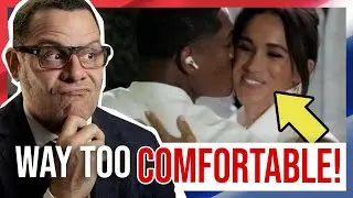 Meghan got TOO COZY with the VP's man!