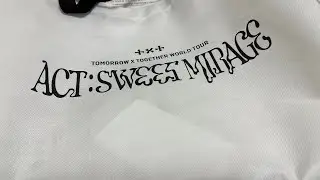 UNBOXING | TXT ACT: SWEET MIRAGE MERCH