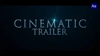 Cinematic Trailer Title Animation in After Effects | After Effects Tutorial