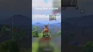 Flying Reindeer in BGMI 🔥🔥.  .    .       .      .   . #bgmileaks #meetgaming #pubgmobile