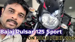 Bajaj pulsar 125 on road Price in 2025 🔥 125 sport addition | walk around bike specification