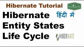 Hibernate Persistence Life Cycle and Entity States | Hibernate Entity LifeCycle