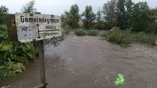 Die Rodl randvoll