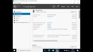 Add Active Directory Features in Windows Server 2022, Domain Server Installation