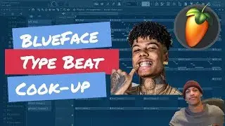 How to Make a Blueface type beat (Fl Studio 20 making a beat from scratch)