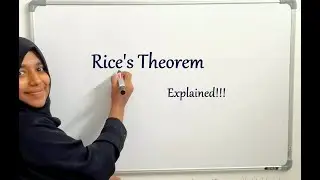 COMPUTATIONAL COMPLEXITY LECTURE - Rice's Theorem