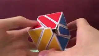 Как сделать cubominx(кубическую пирамидку).