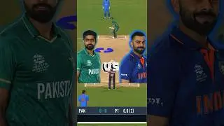 Virat Kohli Vs Babar Azam|| 3 Balls Challenge 💪🏻#shorts #realcricket24 #cricket #viratkohli