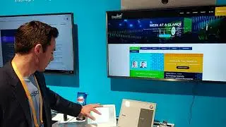 Appspace @ Cisco Live, San Diego - Launching content on Cisco Room Kit (Time Lapse)