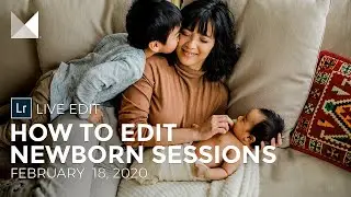 How to Edit Newborn Baby Photos
