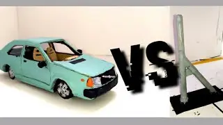 Краш-тест Volvo  из пластилина !!!!!! Очень крутой!!!