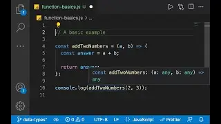JavaScript Function, Arrow Function (with examples)