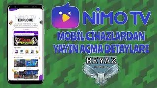 Nimo TV Telefondan Yayın Açmak Detaylı Anlatım 2021 ( Android + İOS )