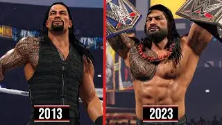 Roman Reigns Wrestlemania Win-Loss Record! (WWE Games)