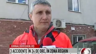 3 ACCIDENTE ÎN 24 DE ORE, ÎN ZONA REGHIN (2017 03 17)