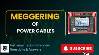 How to do meggering (Insulation Test) of Power cable?