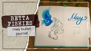 FLOWY FISHIES | May Bullet Journal
