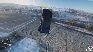 Forza Horizon 4 - Jumping the 599xx e from the drag strip to the motorway