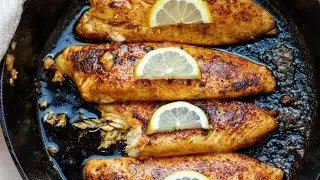 A Lemon-butter Tilapia That Will Make Your Taste Buds Jump For Joy! | keto pan seared tilapia