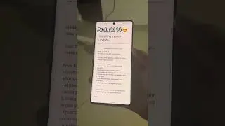 installing android 14 #android # tending #happystudio #viral #shorts