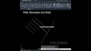 Secret Extend Tricks in AutoCAD