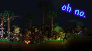 Terraria, but nothing can breathe...