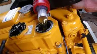 Onderhoud en winterklaar maken Vetus dieselmotor