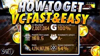 FASTEST and EASIEST METHOD to get VC in NBA 2K20