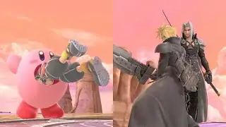 Hey, Sora. What are you and Kirby doing?
