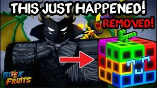 Blox Fruits Update OWNER JUST REMOVED CREATION FRUIT! HUGE NEWS