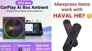 QMCT Smart Car Android AI Box for Haval H6 HEV | M5 Air Mouse with Keyboard for Haval