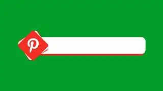 Pinterest Lower Third green screen | pinterest lower third copyright free