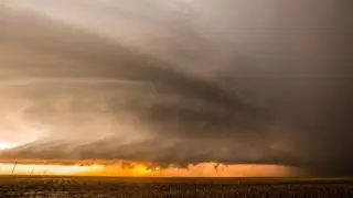 Kansas Supercell Storm Timelapse