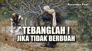 RENUNGAN PAGI - TEBANGLAH ! JIKA TIDAK BERBUAH - LUKAS 13 : 1 - 9