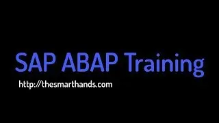 SAP ABAP Training - Data Structure (Video 3) | SAP ABAP
