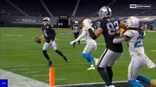 Derek Carr Injury vs. Chargers | NFL