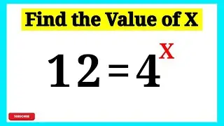 Nice Exponent Math Simplification / Find the Value of X