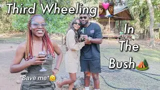 Third Wheeling In The Bush For 24 Hours 👩🏽‍❤️‍👨🏾🥲 | KayxTee