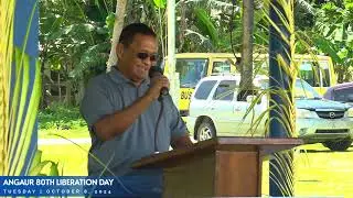 Angaur State Celebrate 80th Liberation Day | October 8th, 2024