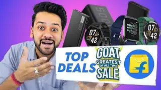Flipkart GOAT Sale 2024: Top Deals on Smartwatches and Power Banks!