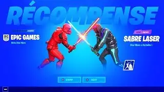 EMOTE GRATUITE STAR WARS sur Fortnite ! (Sabre Laser)