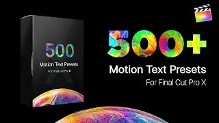 Motion Text Presets Library for Final Cut Pro X